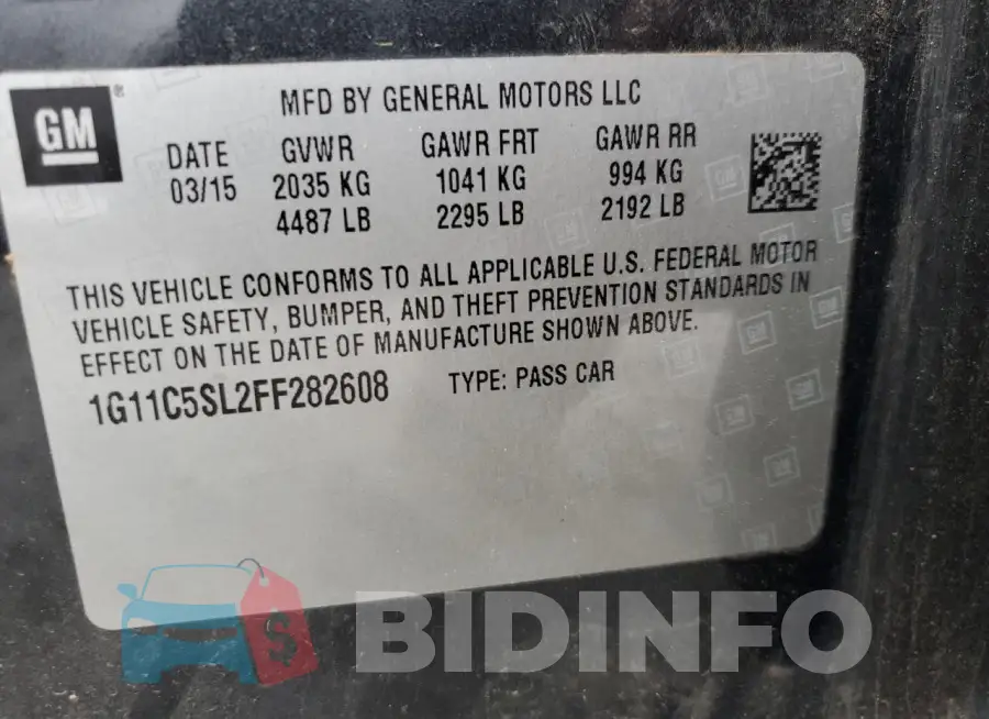 1G11C5SL2FF282608 Photo# 12