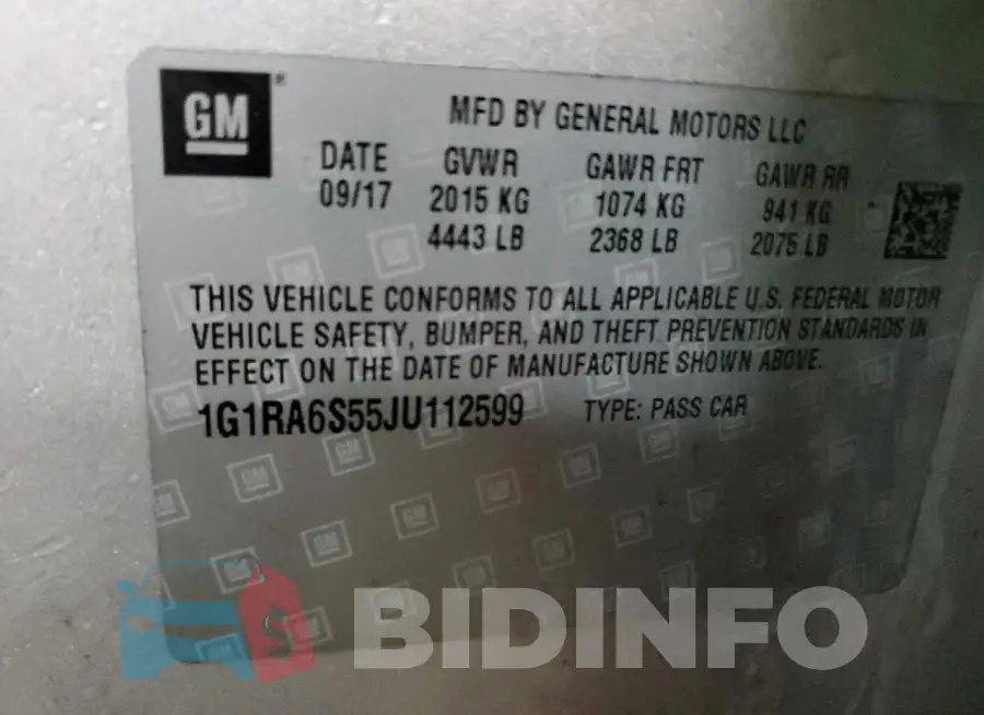 1G1RA6S55JU112599 Photo# 12