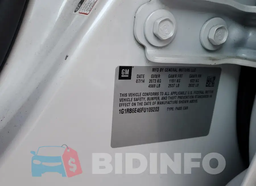 1G1RB6E46FU109203 Photo# 13