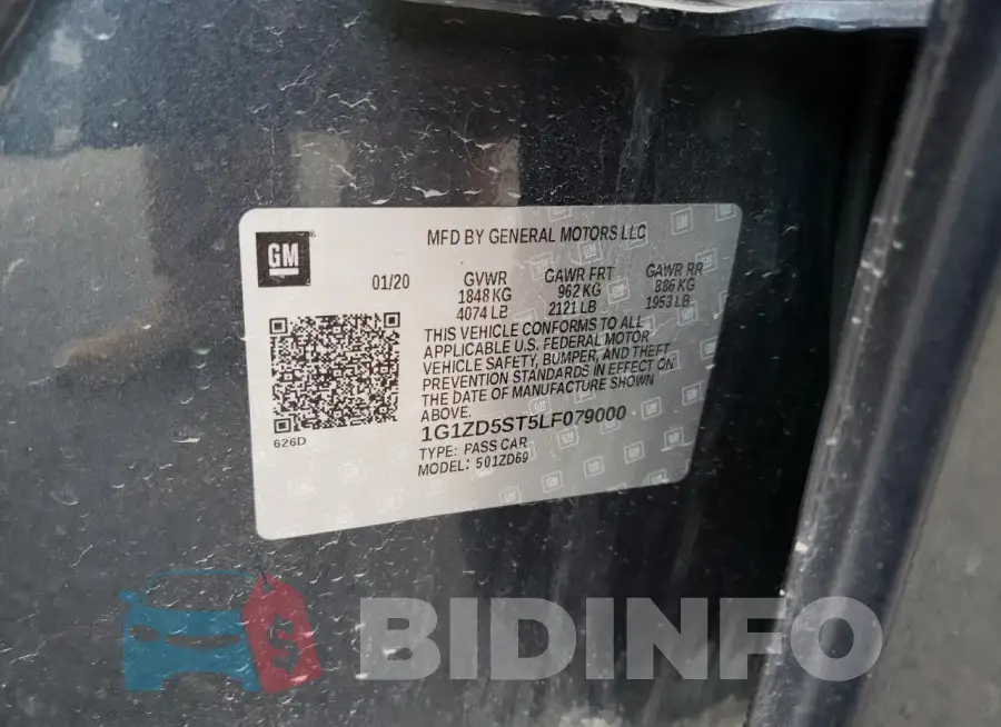 1G1ZD5ST5LF079000 Photo# 12