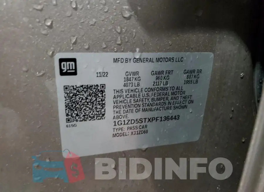 1G1ZD5STXPF136443 Photo# 12