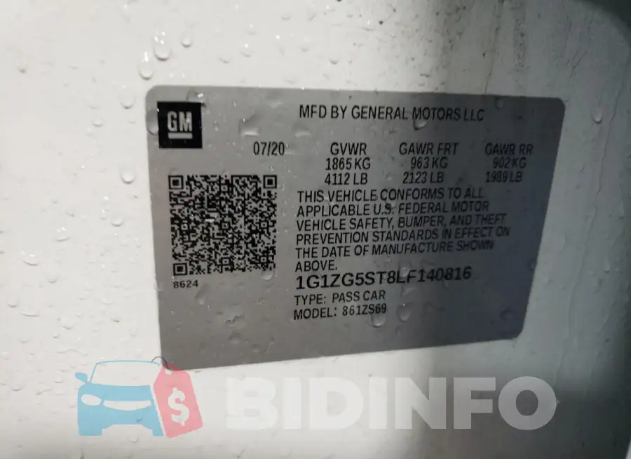 1G1ZG5ST8LF140816 Photo# 12
