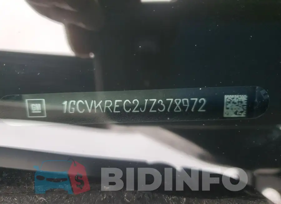 1GCVKREC2JZ378972 Photo# 12