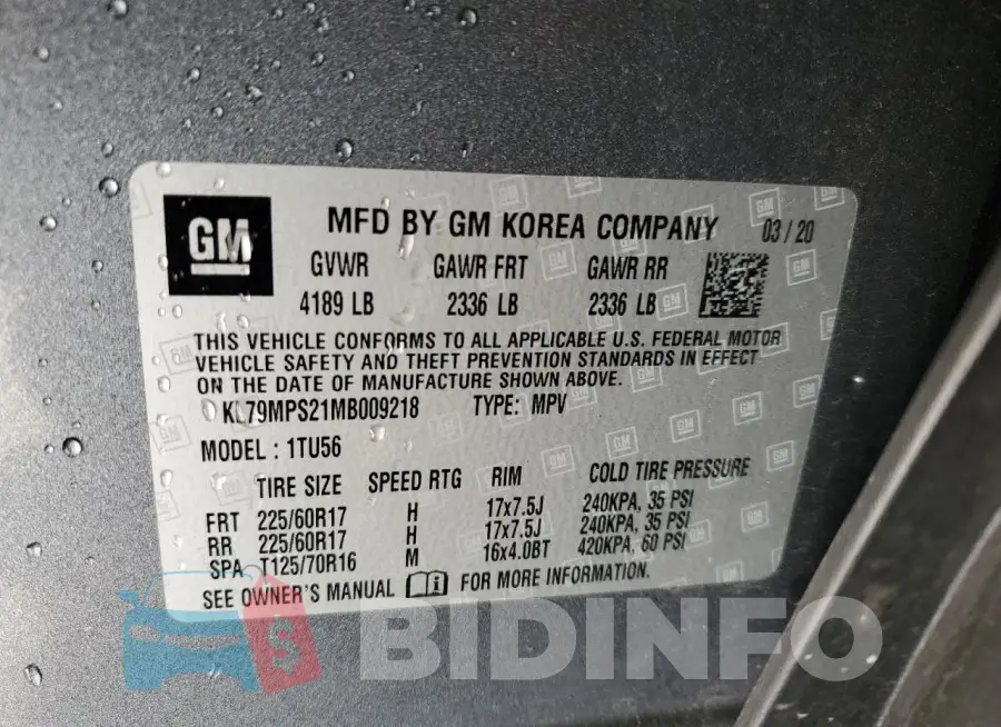 KL79MPS21MB009218 Photo# 13