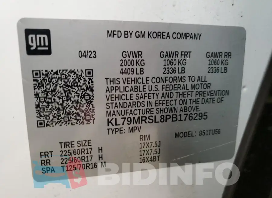 KL79MRSL8PB176295 Photo# 13