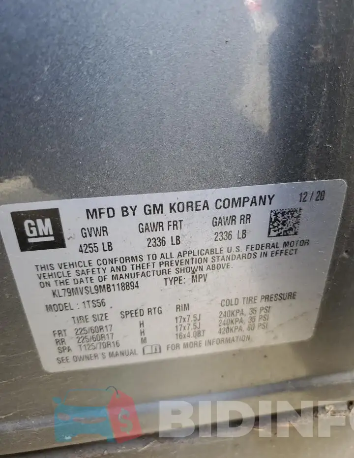 KL79MVSL9MB118894 Photo# 12