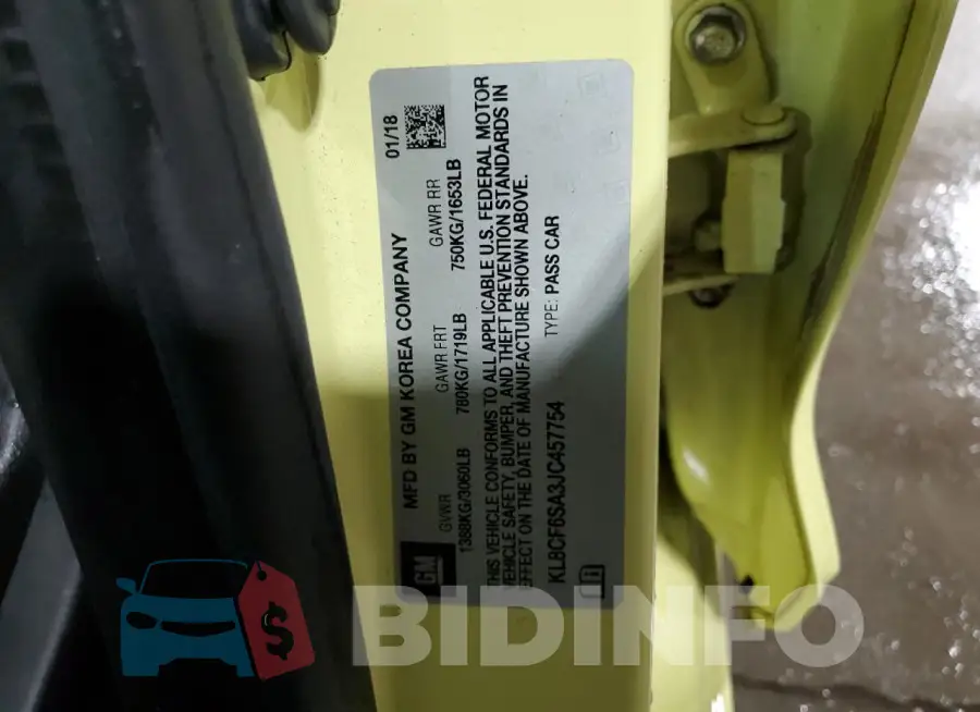 KL8CF6SA3JC457754 Photo# 12