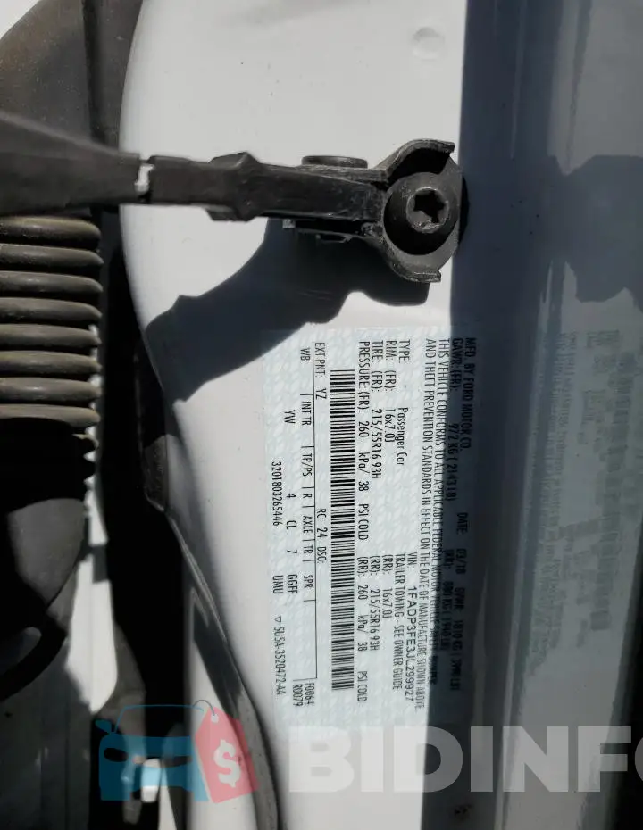 1FADP3FE3JL299927 Photo# 12