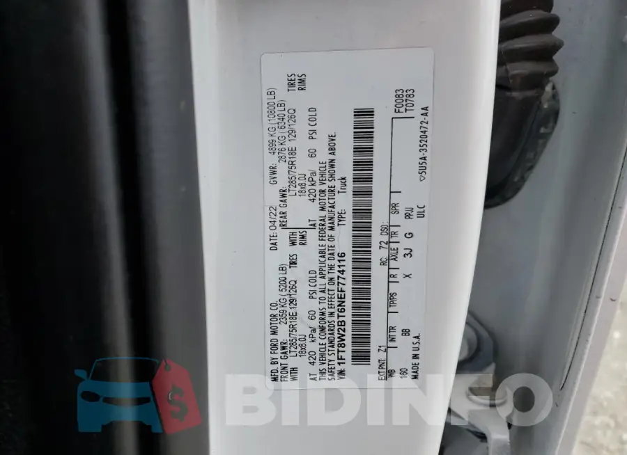 1FT7W2BT6LED30314 Photo# 12