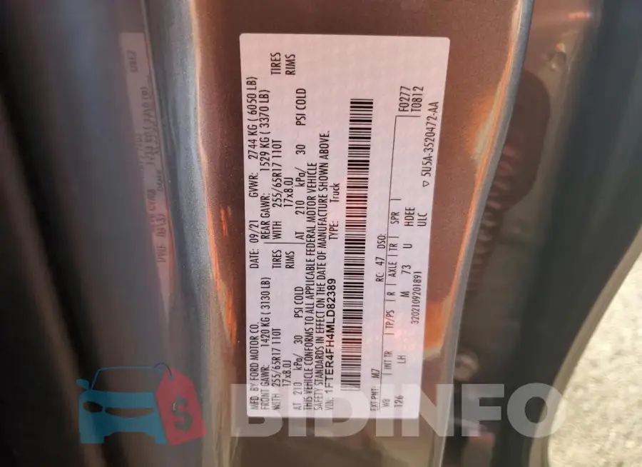 1FTER4FH4MLD82389 Photo# 12