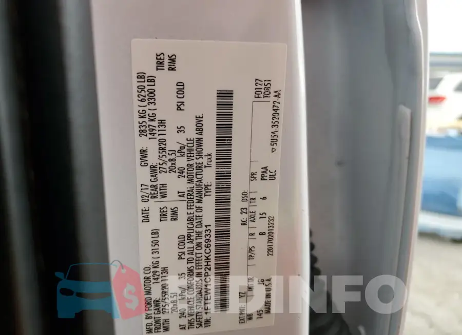 1FTEW1CP2HKC69331 Photo# 12