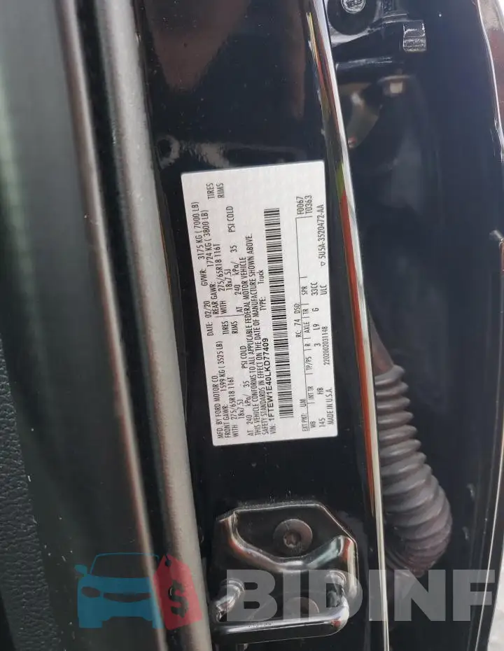 1FTEW1E40LKD77409 Photo# 12