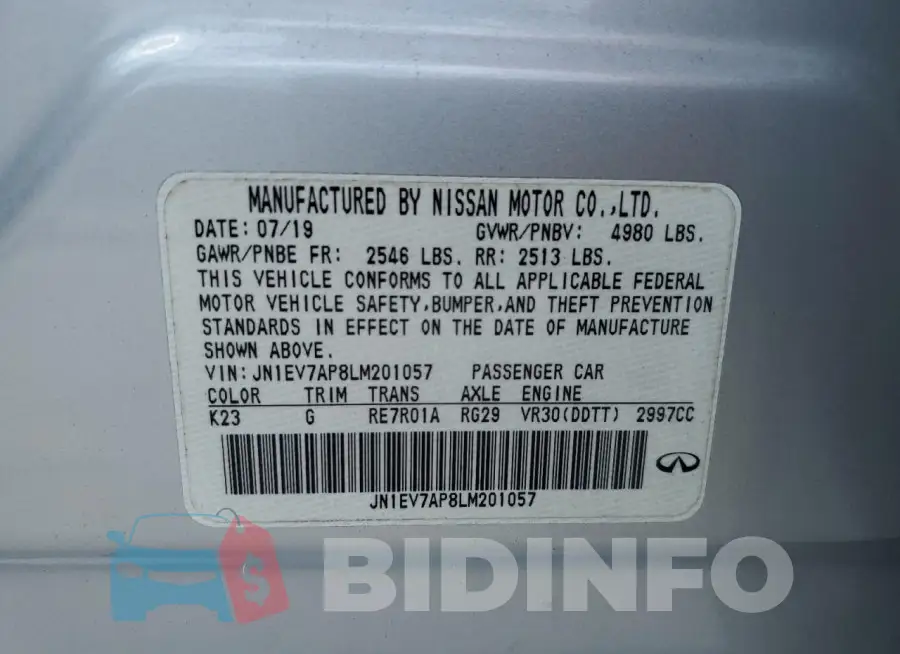 JN1EV7AP8LM201057 Photo# 12