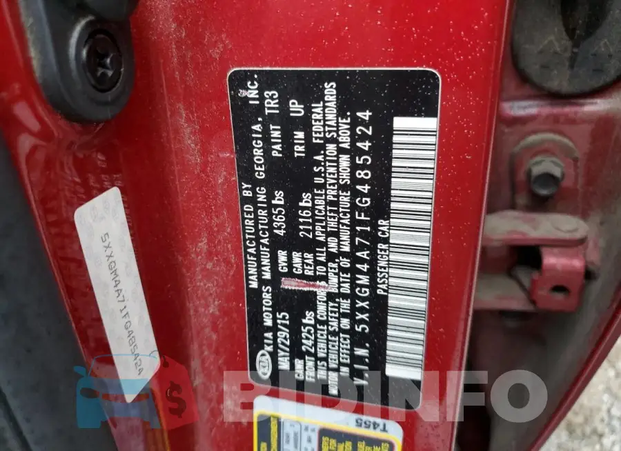 5XXGM4A71FG485424 Photo# 12