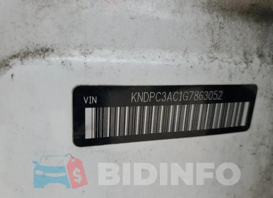 KNDPC3AC1G7863052 Photo# 13