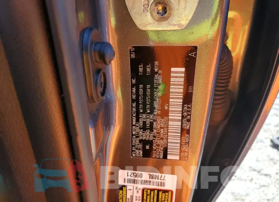 5TDBY5G1XHS153250 Photo# 13