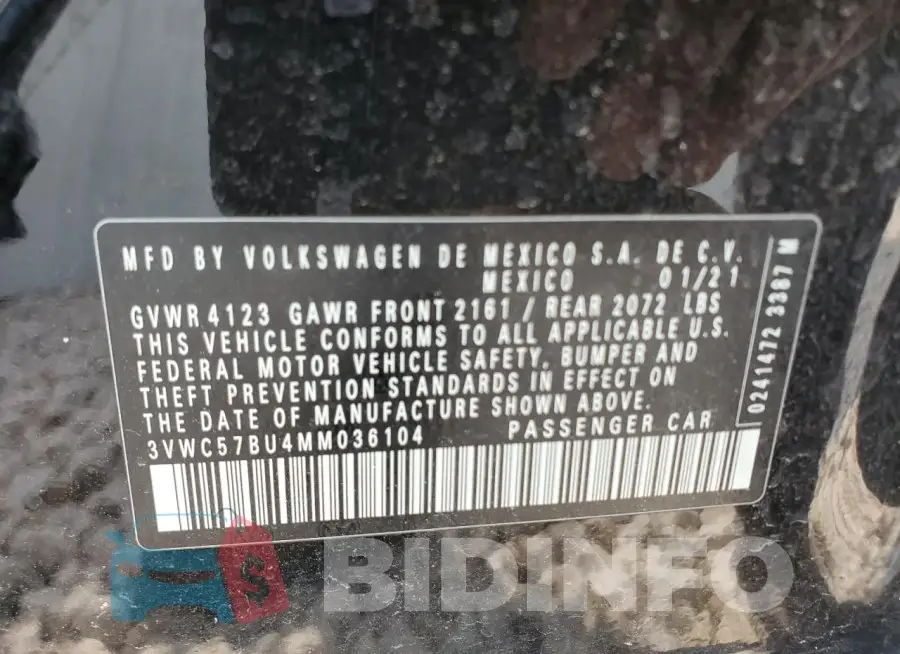 3VWC57BU4MM036104 Photo# 12