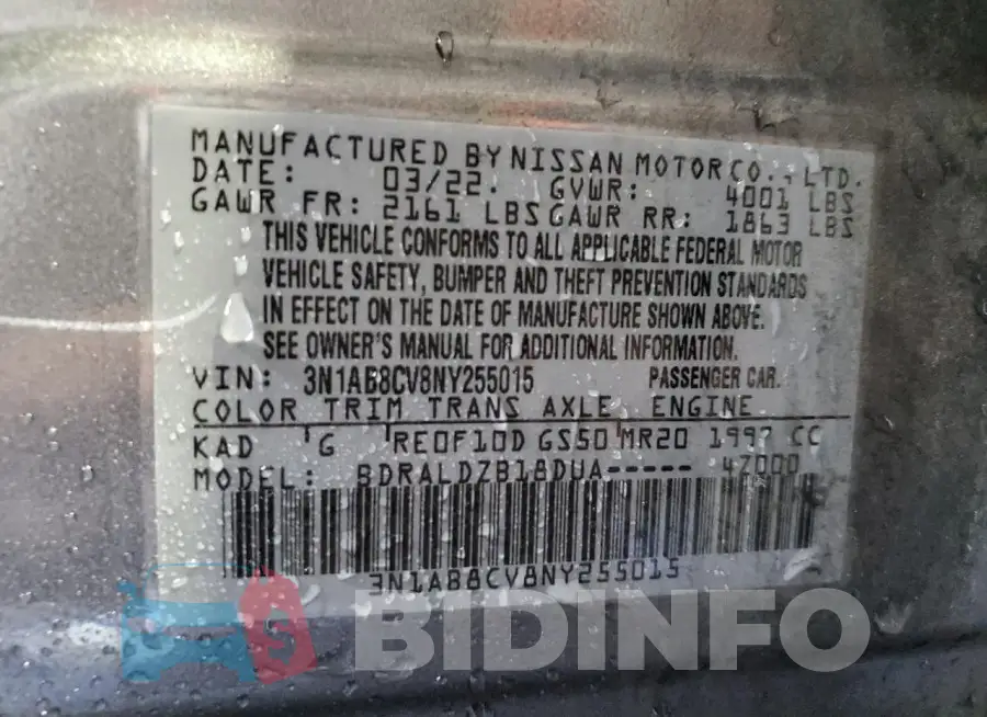 3N1AB8CV8NY255015 Photo# 12