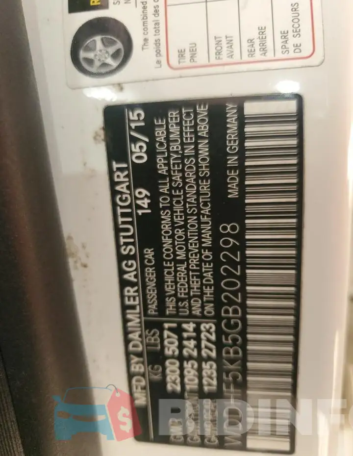 WDDHF5KB5GB202298 Photo# 12