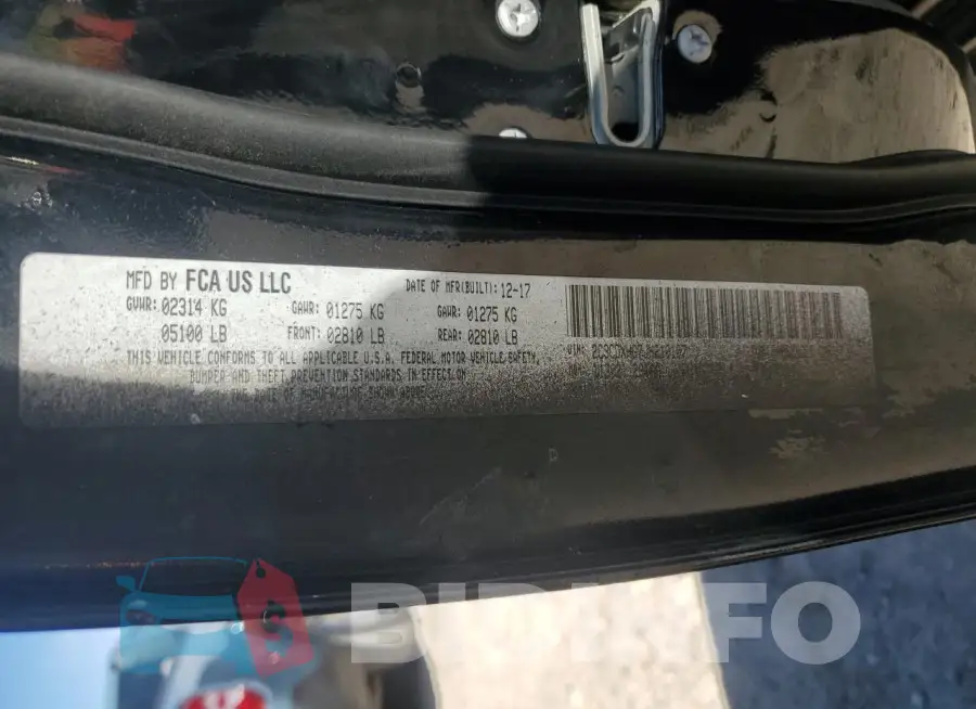 2C3CDXHG7JH210107 Photo# 12