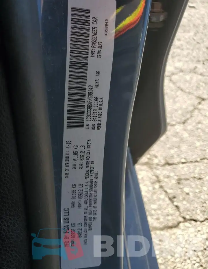 1C3CCCBBXFN699142 Photo# 12