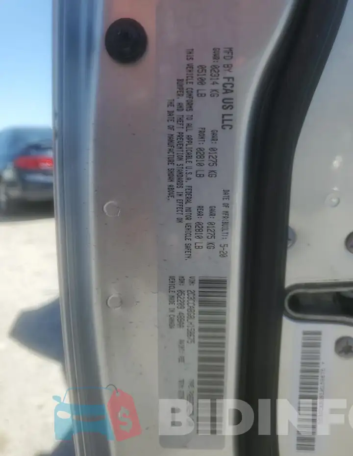 2C3CCABG8LH158675 Photo# 13