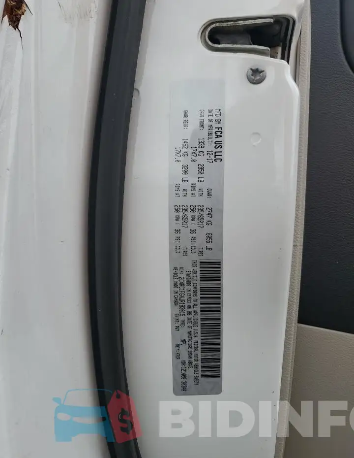 2C4RC1FG4JR183015 Photo# 13