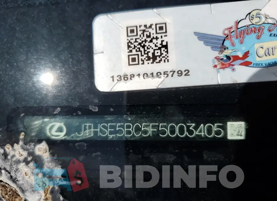 JTHSE5BC5F5003405 Photo# 12