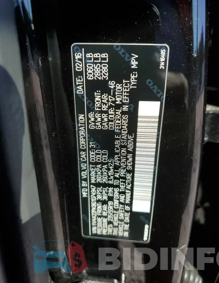 YV4A22PK8G1074947 Photo# 13