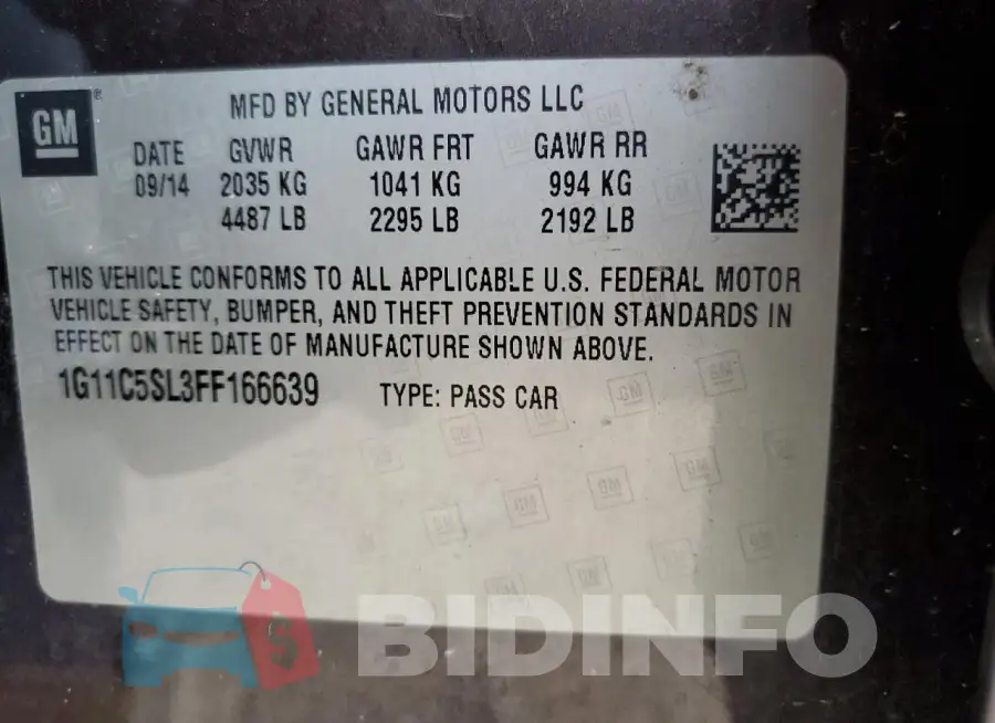 1G11C5SL3FF166639 Photo# 13