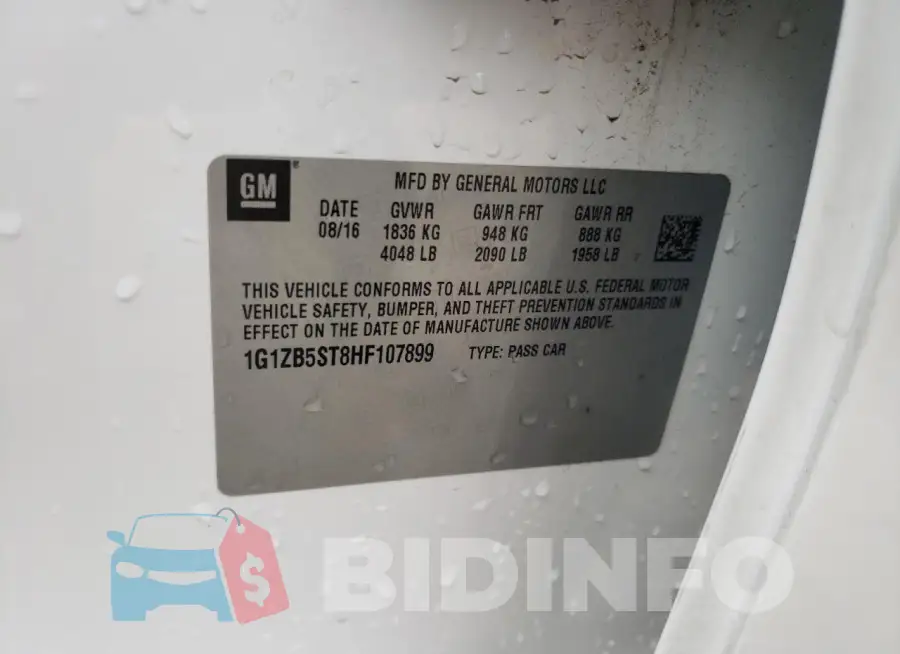 1G1ZB5ST8HF107899 Photo# 12