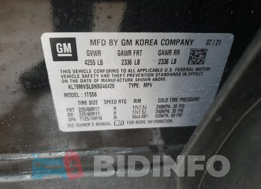 KL79MVSL8NB046426 Photo# 12