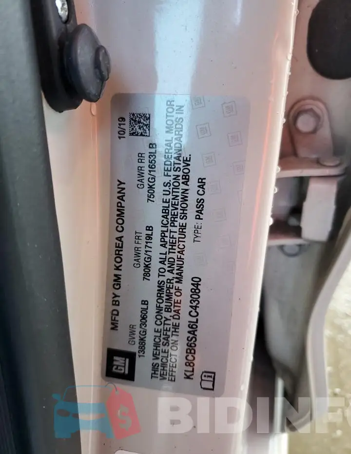 KL8CB6SA6LC430840 Photo# 12