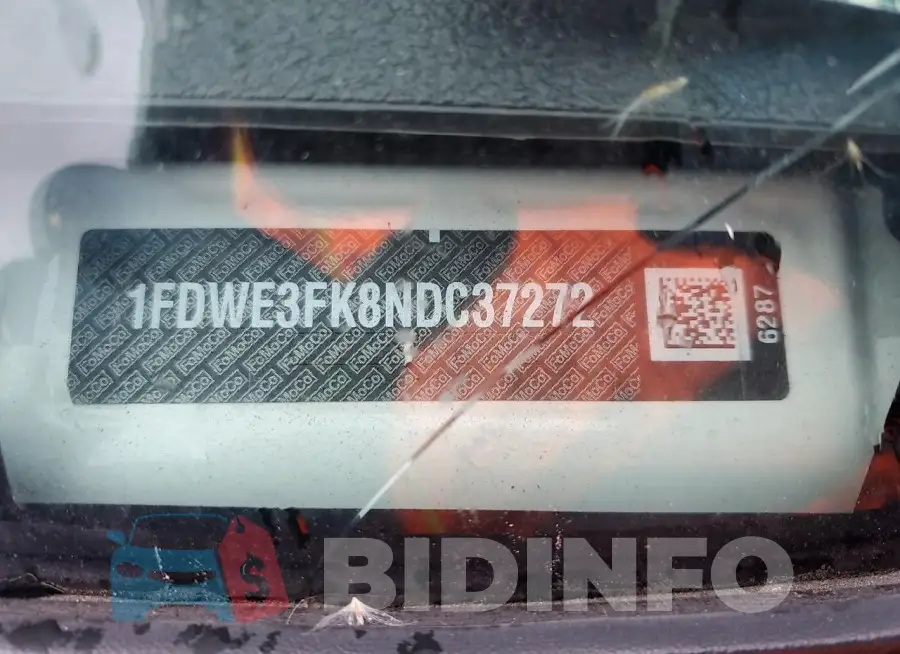 1FDWE3FK8NDC37272 Photo# 12