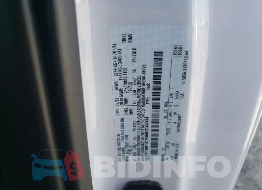1FTMF1CP4MKD46934 Photo# 12