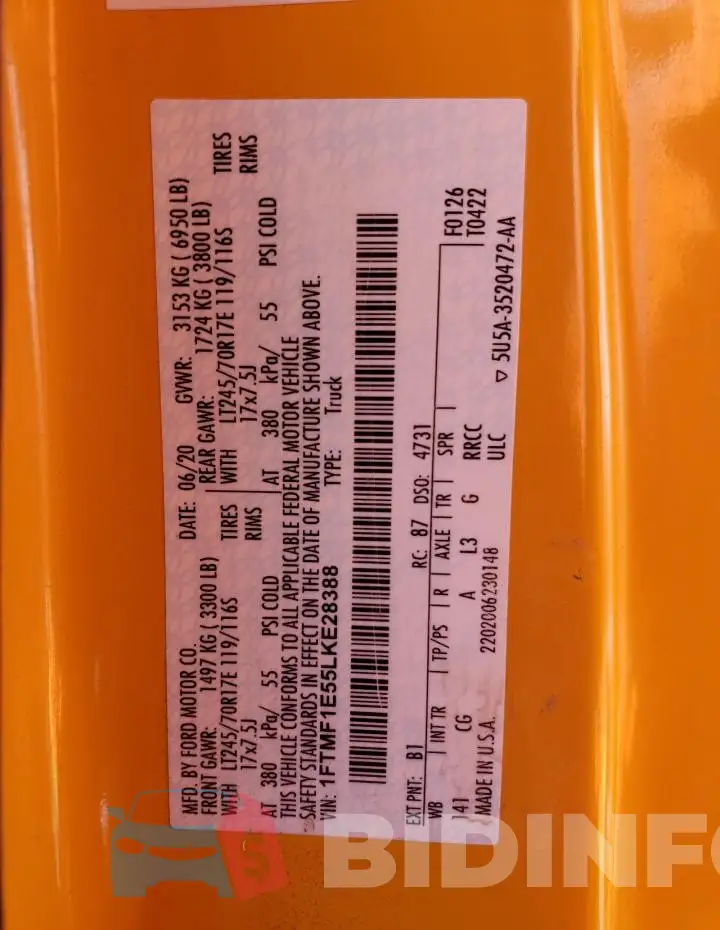 1FTMF1E55LKE28388 Photo# 13