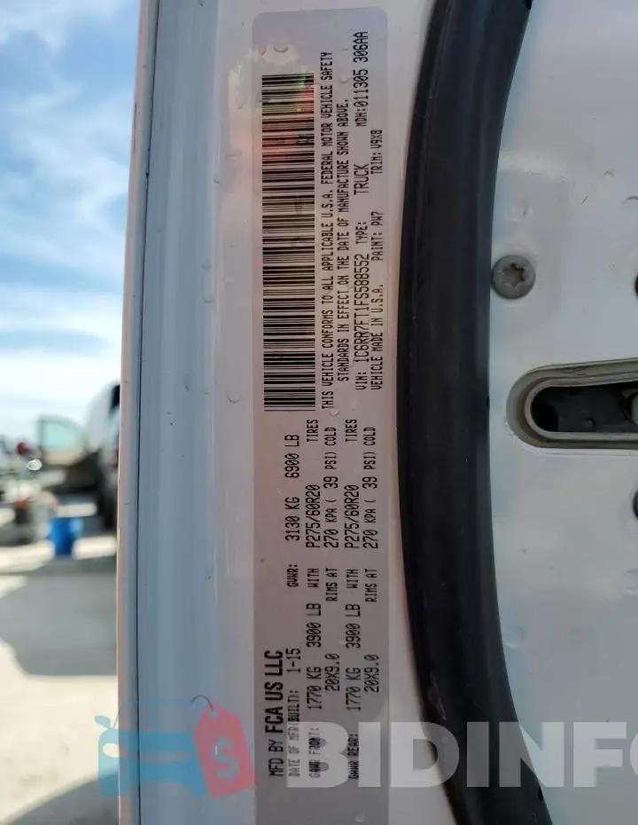 1C6RR7FT1FS588552 Photo# 12