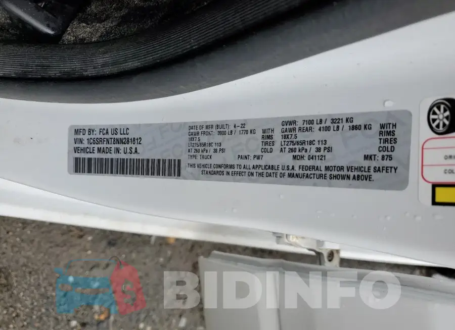 1C6SRFNT8NN281812 Photo# 12