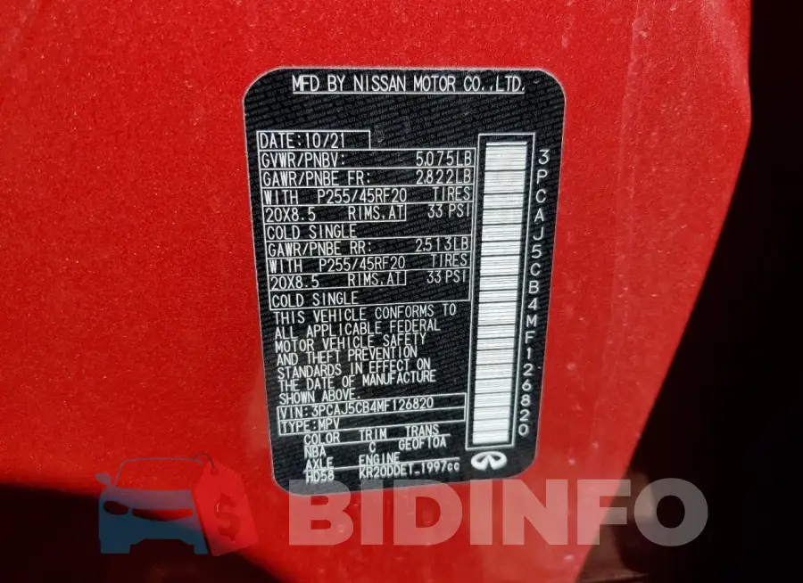 3PCAJ5CB4MF126820 Photo# 12