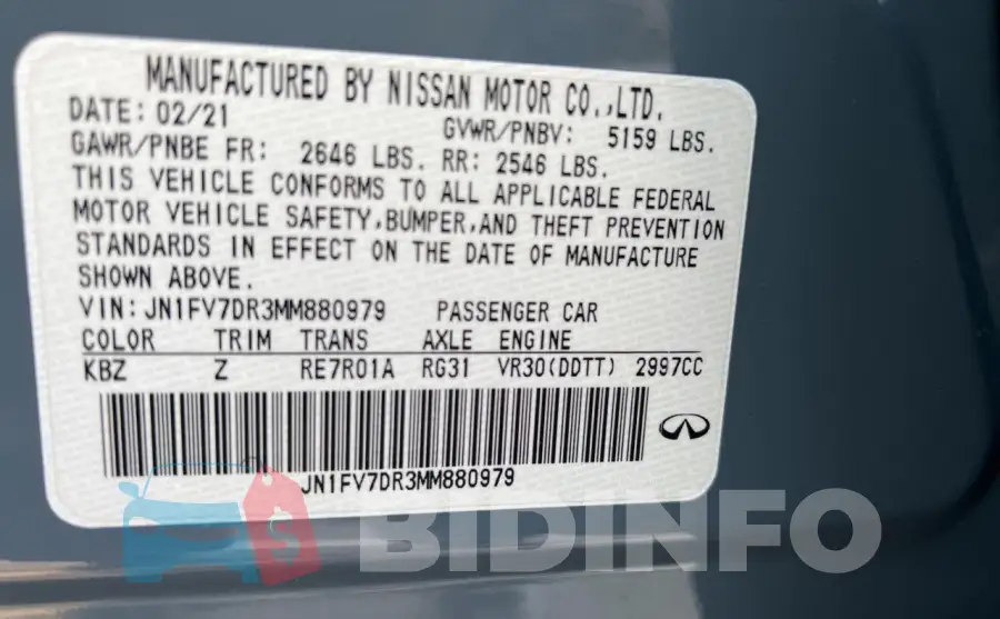JN1FV7DR3MM880979 Photo# 10