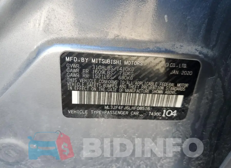 ML32F4FJ6LHF08516 Photo# 12