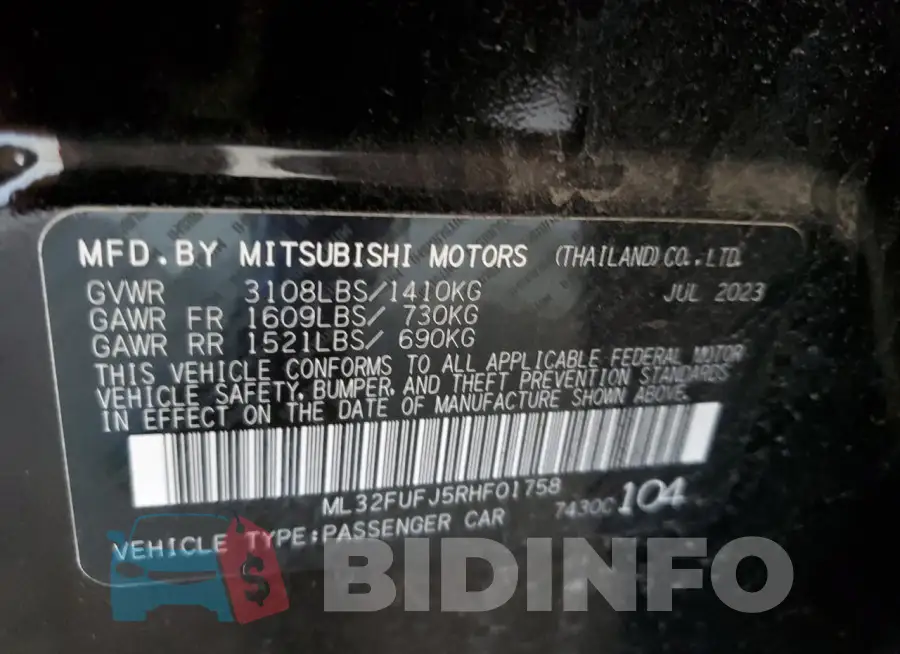 ML32FUFJ5RHF01758 Photo# 12