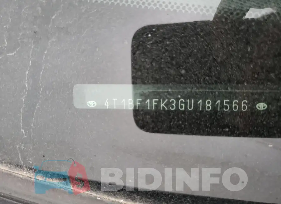 4T1BF1FK3GU181566 Photo# 12