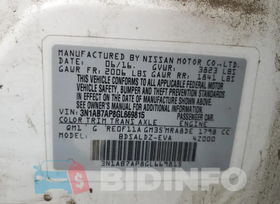3N1AB7AP8GL669815 Photo# 13