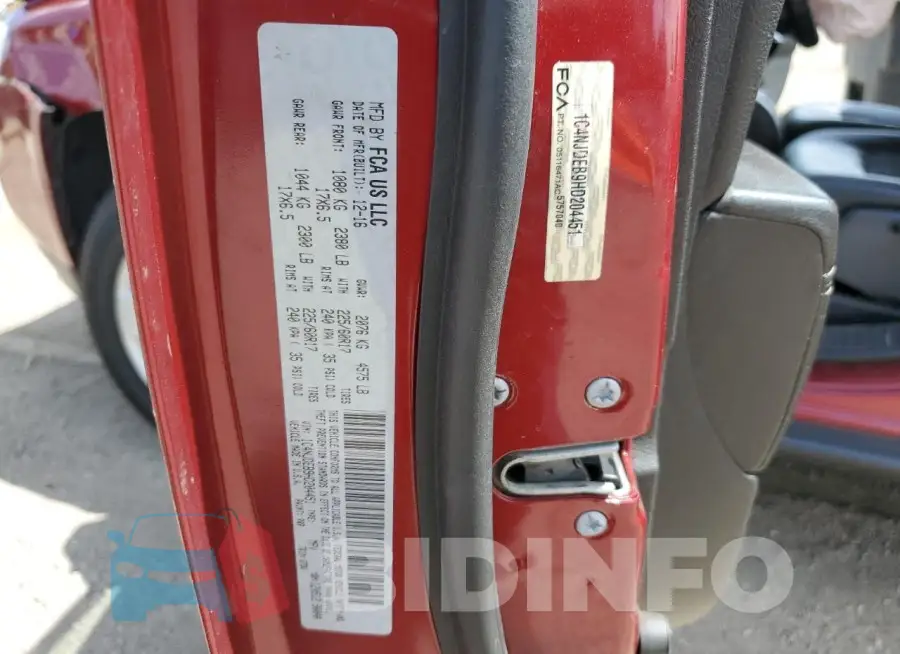 1C4NJDEB9HD204451 Photo# 13