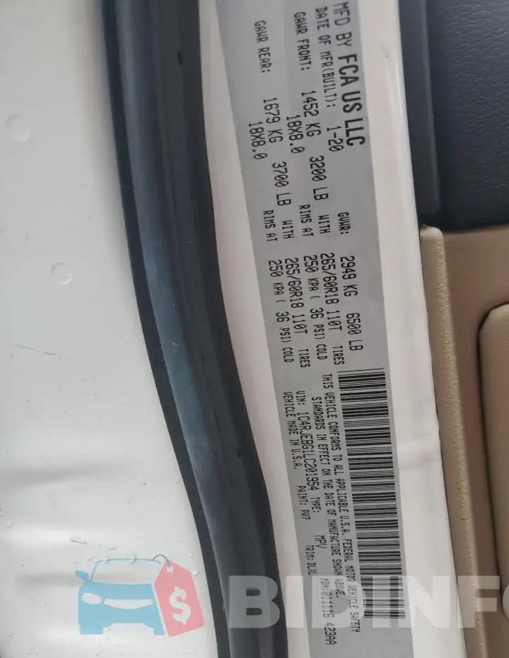 1C4RJEBG1LC201954 Photo# 13