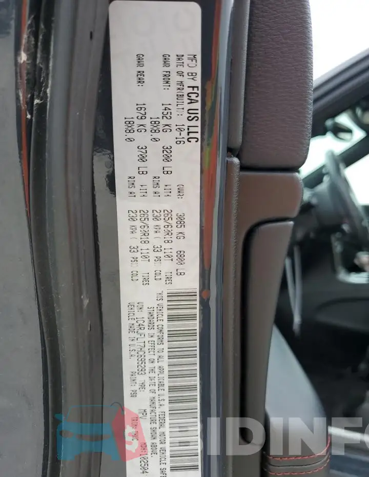 1C4RJFLT7HC695293 Photo# 13
