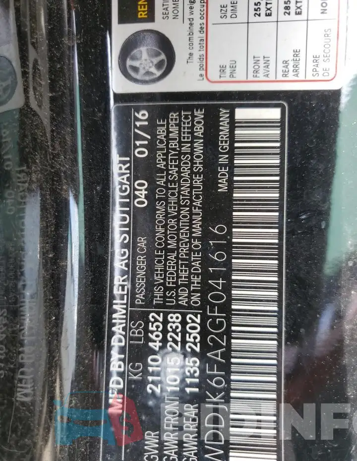 WDDJK6FA2GF041616 Photo# 13