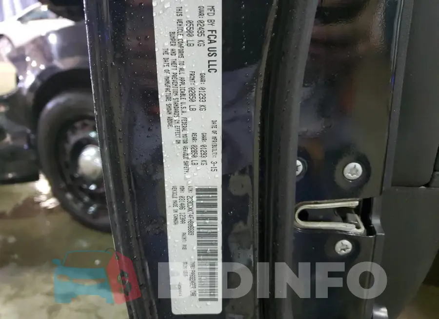 2C3CDXKT4FH806689 Photo# 12
