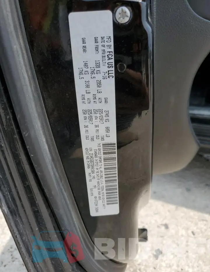 2C4RDGBG7GR401804 Photo# 12
